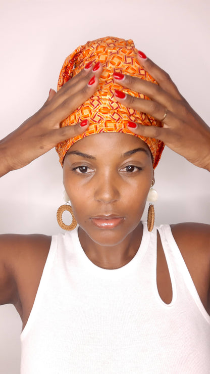 Turbante PÔR DO SOL